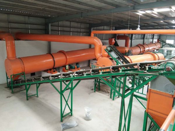 甘肅臨澤十萬噸有機肥生產線